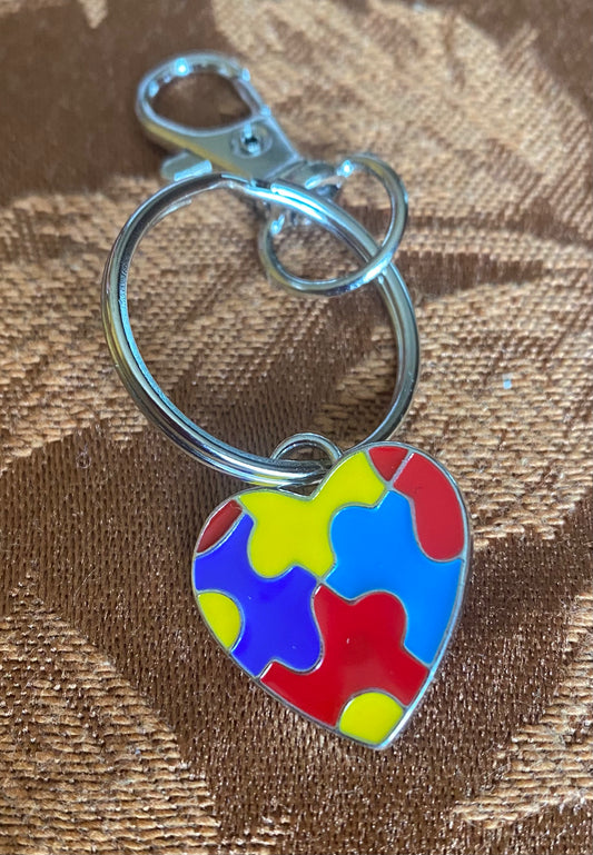 Autism Acceptance key chain